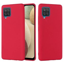 Silicon case Samsung Galaxy A22 4G hátlap, tok, piros