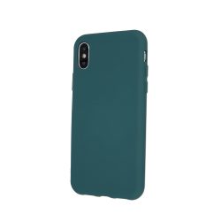   Silicone case Samsung Galaxy A22 4G hátlap, tok, sötétzöld