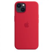 Silicone Case iPhone 13 Mini 5,4" hátlap, tok, bordó