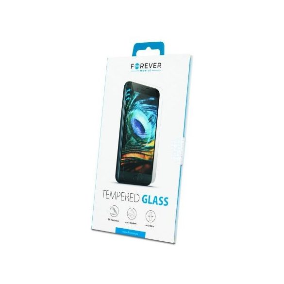 Forever iPhone 13 Pro Max/14 Plus nem teljes kijelzős edzett üvegfólia (tempered glass) 9H keménységű, átlátszó