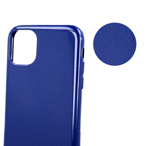 Jelly case Samsung Galaxy A22 4G hátlap, tok, sötétkék