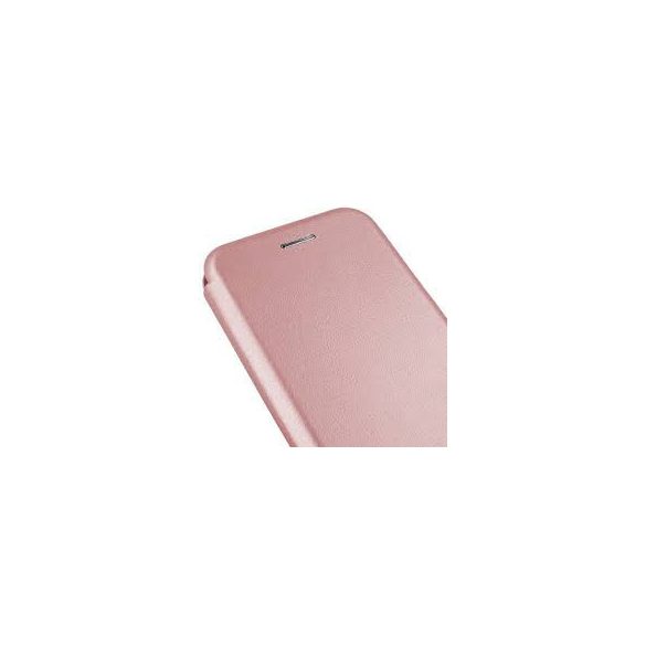 Smart Diva Xiaomi Redmi 10 oldalra nyíló tok, rozé arany