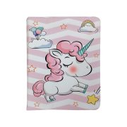   Sweet Unicorn univerzális flip tok 9-10 colos tablethez, mintás, színes