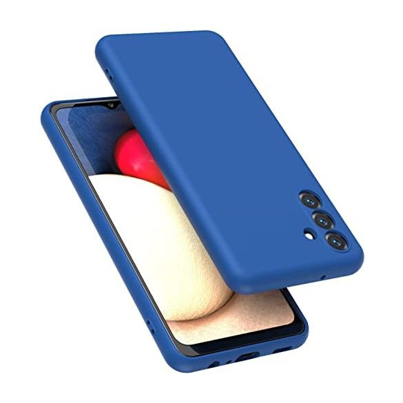 Silicone case Samsung Galaxy A13 5G/A04S hátlap, tok, sötétkék