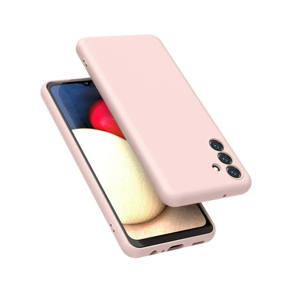 Silicone case Samsung Galaxy A13 5G/A04S hátlap, tok, rózsaszín