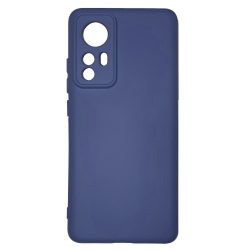   Silicone Case Xiaomi 12 5G/12X 5G/12S 5G hátlap, tok, sötétkék