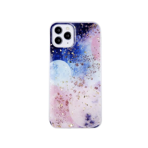 Gold Glam Galactic Case Xiaomi 12 5G/12X 5G/12S 5G 5G hátlap, tok, mintás, színes