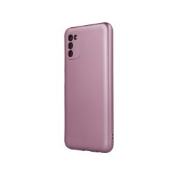   Metallic case Samsung Galaxy A54 5G szilikon hátlap, tok, rózsaszín
