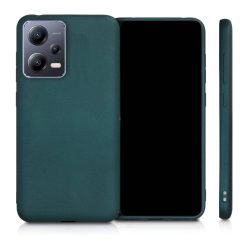   Matt Case Xiaomi Redmi Note 12 Pro 5G hátlap, tok, sötétzöld