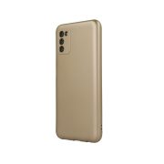   Metallic case Samsung Galaxy S23 Ultra szilikon hátlap, tok, arany