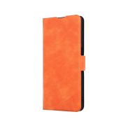   Smart Mono Xiaomi Redmi Note 12 Pro 5G oldalra nyíló tok, narancssárga