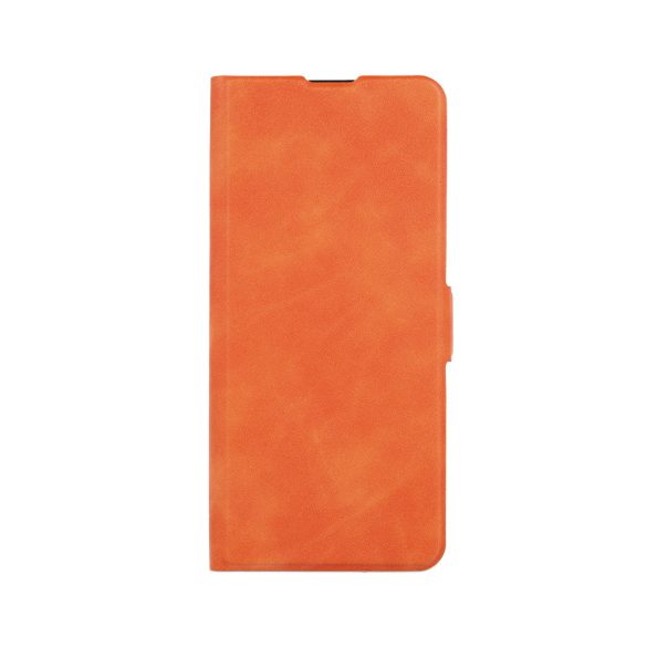 Smart Mono Xiaomi Redmi Note 12 Pro 5G oldalra nyíló tok, narancssárga