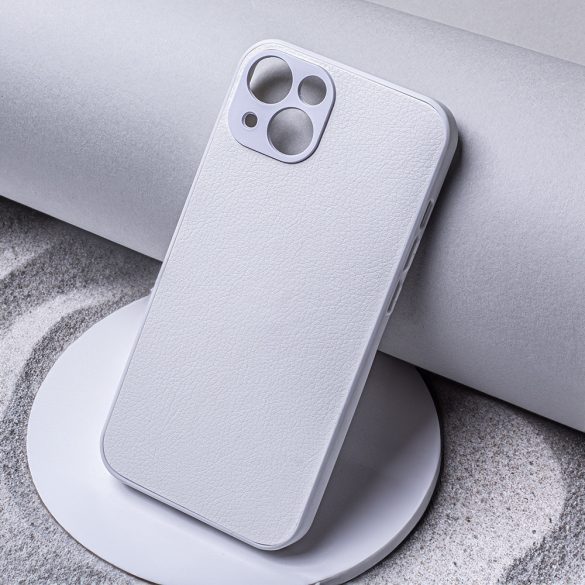 Black&White Case Samsung Galaxy A14 4G/A14 5G szilikon hátlap, tok, fehér