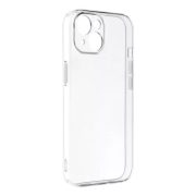   iPhone 15 2mm szilikon kameravédős hátlap, tok, átlátszó