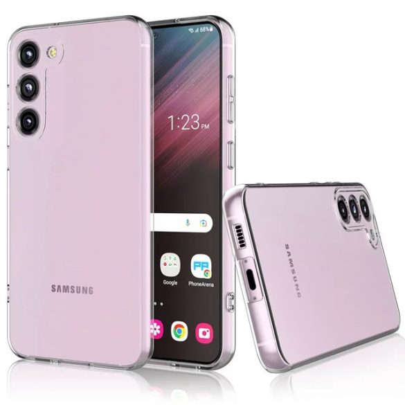 Samsung Galaxy S23 FE Slim case 1mm szilikon hátlap, tok, átlátszó