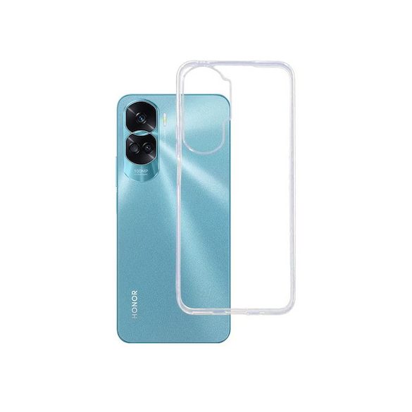 Honor 90 Lite 5G Slim case 1mm szilikon hátlap, tok, átlátszó