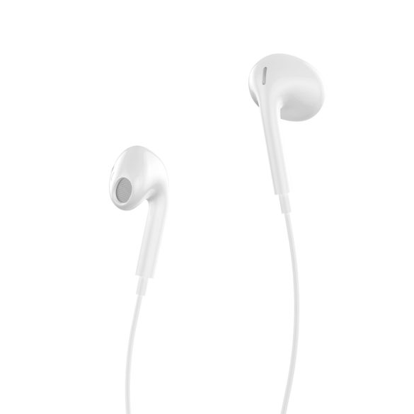 XO EP74 vezetékes headset, fülhallgató, USB-C, fehér