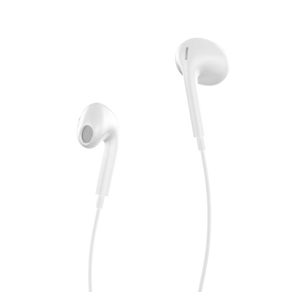 XO EP74 vezetékes headset, fülhallgató, USB-C, fehér