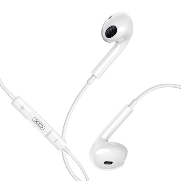 XO EP74 vezetékes headset, fülhallgató, USB-C, fehér