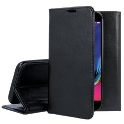   Smart Magnetic Samsung Galaxy A15 4G / A15 5G dark oldalra nyíló tok, fekete