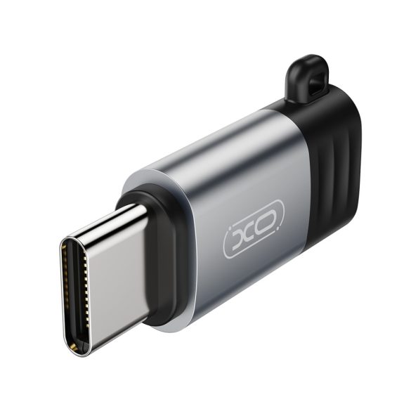 XO NB263B Lightning/USB-C adapter 2A, szürke