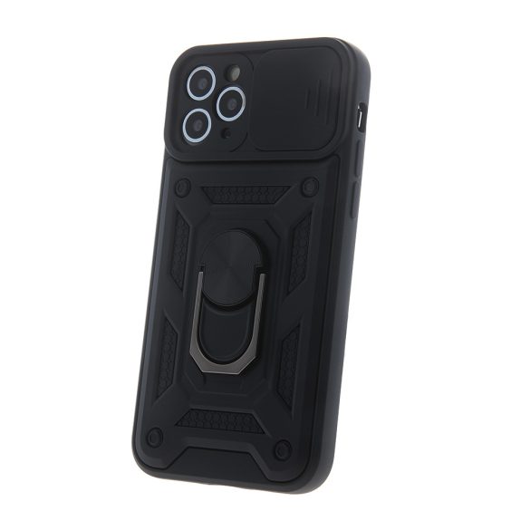Defender Slide Case Samsung Galaxy A55 5G ütésálló hátlap, tok, fekete