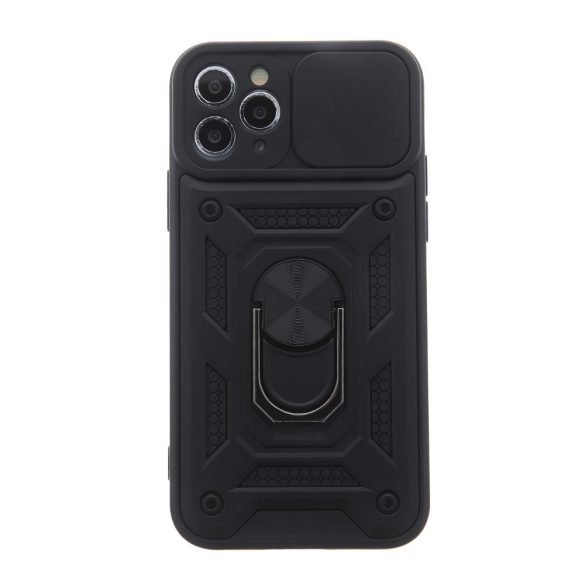 Defender Slide Case Samsung Galaxy A55 5G ütésálló hátlap, tok, fekete