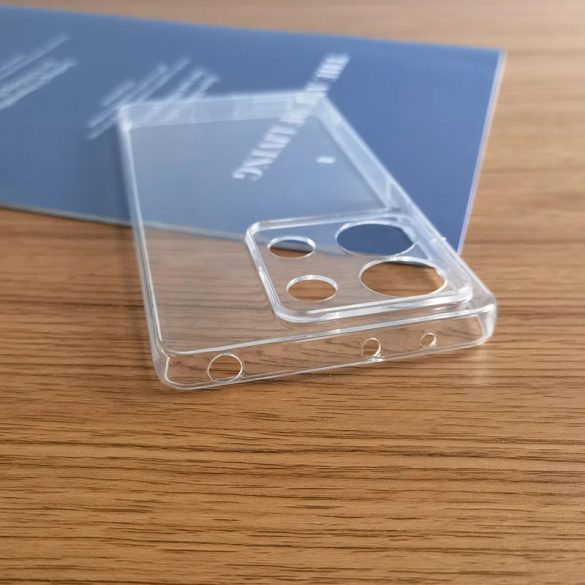 Xiaomi Redmi Note 13 Pro Plus 5G Slim case 1mm szilikon hátlap, tok, átlátszó