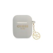   Guess Airpods 1/2 Charm Silicone 4G Charms (GUA2LSC4EG) tok, szürke