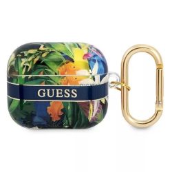 Guess Apple Airpods 3 Flower Strap Collection tok, kék