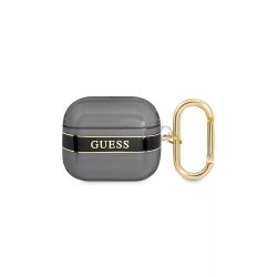   Guess Apple Airpods 3 Printed Stripe Collection (GUA3HHTSK) tok, fekete