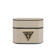   Guess Apple Airpods Pro Saffiano szilikon (GUACAPVSATMLLG) tok, bézs