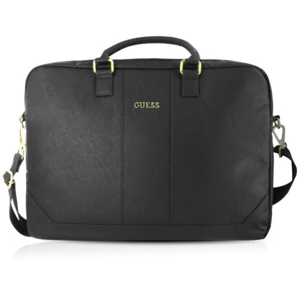 Guess Saffiano Look Computer Bag 15'' (GUCB15TBK) lap-top tartó, fekete