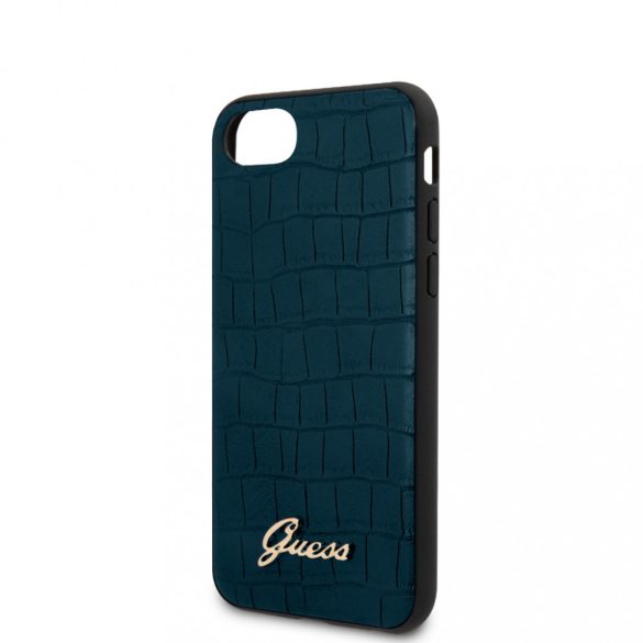 Guess iPhone 7/8/SE (2020) Lizard Vintage (GUHCI8PCUMLCRBL) hátlap, tok, kék