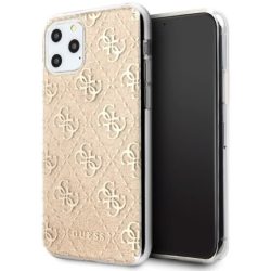   Guess iPhone 11 Pro Max 4G Glitter Diamond (GUHCN65PCU4GLGO) hátlap, tok, arany