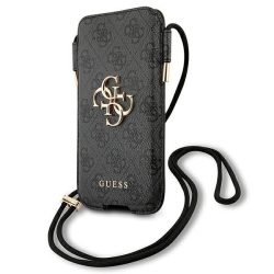   Guess Universal 4G Pouch Script Logo max 6.1" (GUHCP12M4GPSGR) tok, szürke