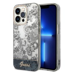   Guess iPhone 14 Pro Porcelain Collection (GUHCP14LHGPLHG) hátlap, tok, arany