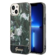   Guess iPhone 14 Jungle Collection (GUHCP14SHGJGHA) hátlap, tok, zöld