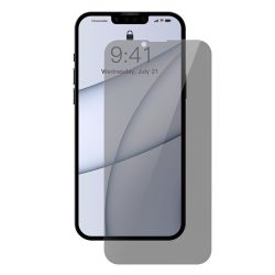   Baseus iPhone 13 Pro Max 0.3mm, 3D Full screen Anti Spy Tempered Glass, teljes kijelzős üvegfólia, fekete