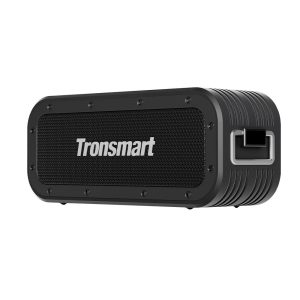 Tronsmart Force X Bluetooth 5.3, Speaker, hordozható hangszóró Powerbank funkcióval, vízálló, 60W, 10000mAh, fekete