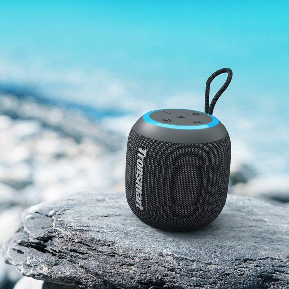 Tronsmart T7 Mini Bluetooth 5.3, Speaker, hordozható hangszóró, vízálló, 15W, 2500mAh, fekete