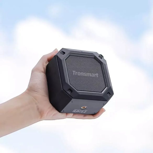 Tronsmart Groove 2 Bluetooth 5.3, Speaker, hordozható hangszóró, ütésálló, 10W, 2500mAh, fekete