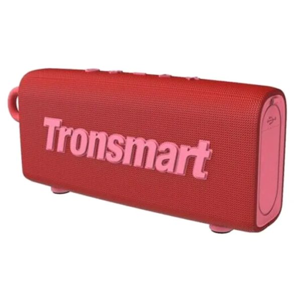 Tronsmart Trip Bluetooth 5.3, Speaker, hordozható hangszóró, vízálló, 10W, 2000mAh, piros