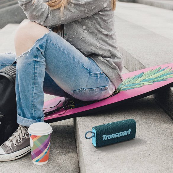 Tronsmart Trip Bluetooth 5.3, Speaker, hordozható hangszóró, vízálló, 10W, 2000mAh, piros