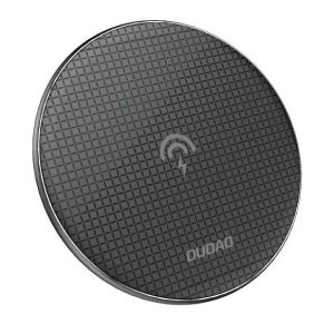 Dudao A10B Wireless Qi charger, univerzális asztali vezeték nélküli töltő, 10W, fekete