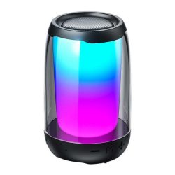   WK Design D31 RGB Bluetooth 5.0, Speaker, LED világítás, hordozható hangszóró, 8W, 1200mAh fekete