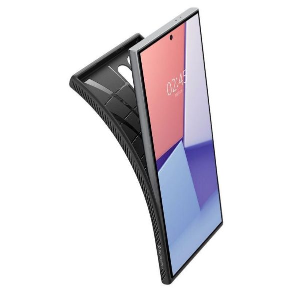 Spigen Liquid Air Samsung Galaxy S24 Ultra hátlap, tok, matt fekete