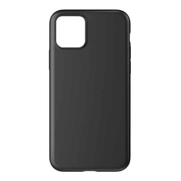 Soft Case Flexible Rubber Samsung Galaxy S22 Ultra hátlap, tok, fekete