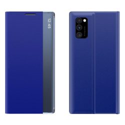   New Sleep Case Xiaomi Redmi Note 10/Note 10S oldalra nyíló tok, kék