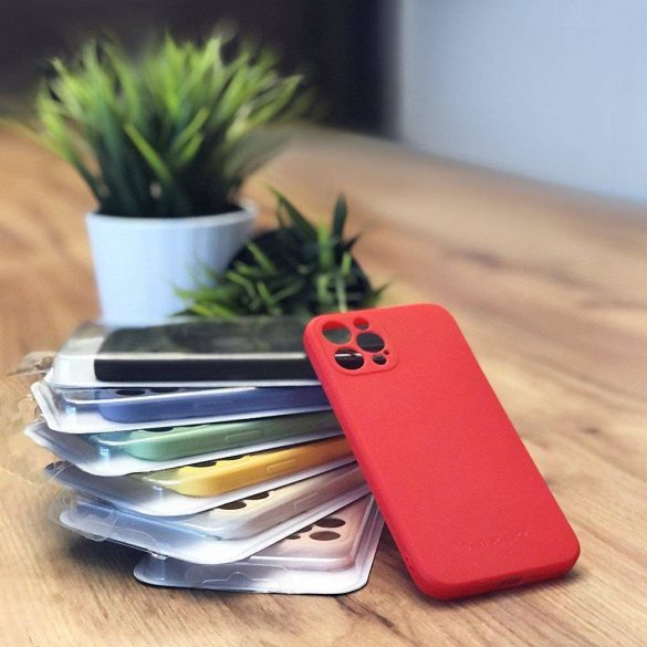 Wozinsky Color Case iPhone 13 Mini hátlap, tok, piros